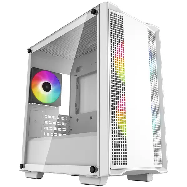 Deepcool Carcasa Deepcool CC360 ARGB, Alb