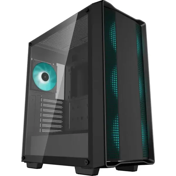 Deepcool Carcasa Deepcool CC560 V2, Middle Tower, Fara sursa, ATX (Negru)