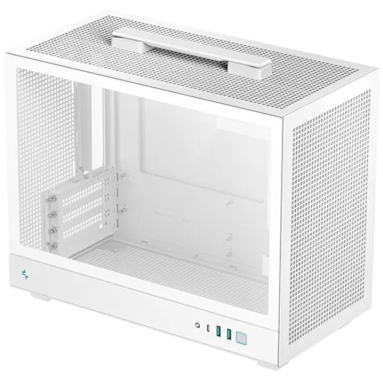 Deepcool Carcasa Deepcool CH160 Plus Micro-ATX Mini Tower Alb