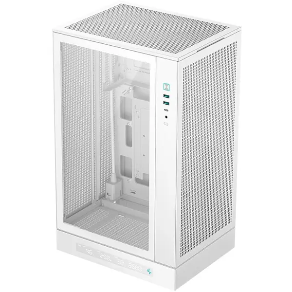Deepcool Carcasa DeepCool CH270, alb, Midi Tower, 486x225x296mm, 2x3.5 si 1x2.5