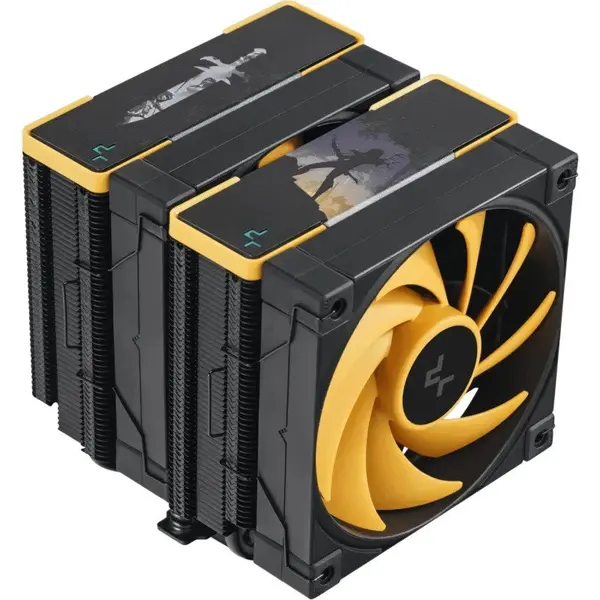 Deepcool Cooler Procesor DEEPCOOL AK620 DARK ZORIA, marime heatsink 127x110x157mm, 2 ventilatoare, viteza ventilatoare 500-1850 RPM
