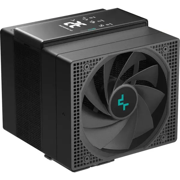 Deepcool Cooler Procesor DEEPCOOL ASSASIN IV VC VISION NEGRU, marime heatsink 140x110x160mm, un ventilator, viteza ventilator 500-1800 RPM, compatibil AMD / Intel
