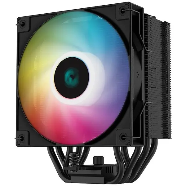 Deepcool Cooler Procesor DEEPCOOL GAMMAXX AG500 ARGB, 300-1850RPM +/- 10%, ventilator 120mm, conector ventilator 4 pin, Intel/ AMD, NEGRU