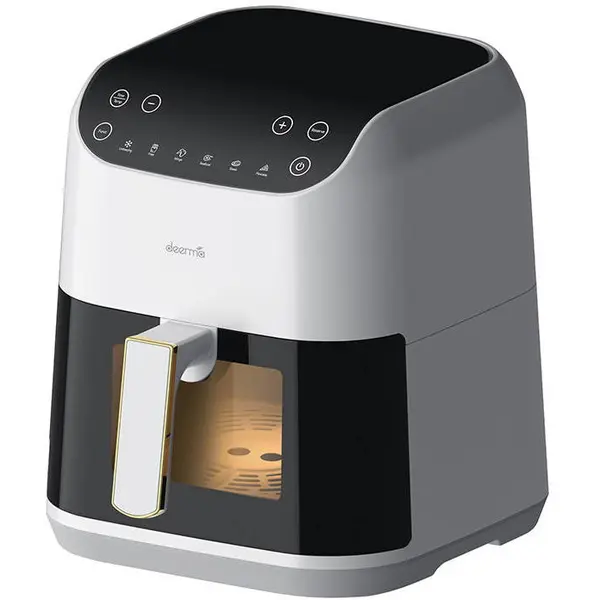 Deerma AirFryer, Deerma DEM-KZ130W, 5.5L 1300W, alb