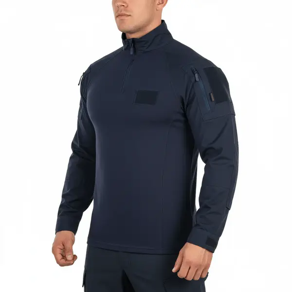 DEFCON 5 Tiger Combat Shirt – Bluza Tactica Profesionala Forte de Ordine - NAVY BLUE / XXL