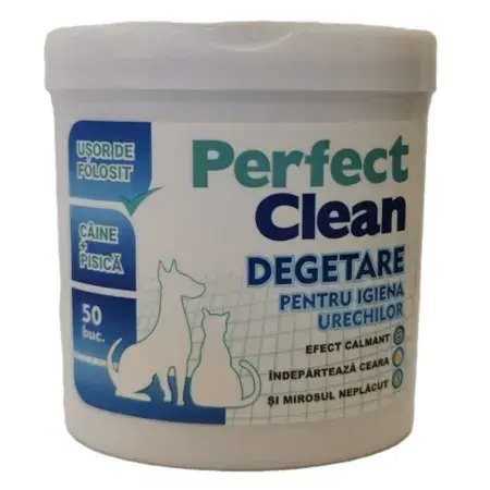 Degetar igiena urechi Perfect Clean 50 buc