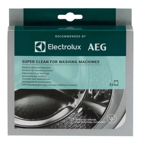Degresant masini de spalat vase -solutie pt inlaturarea grasimilor, 2 plicuri x 50 g, Electrolux M2DCP051