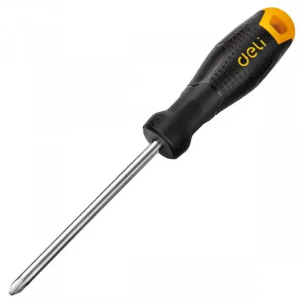 Deli Tools Surubelnita Tip Philips Deli Tools EDL625075, PH1x75mm, Negru