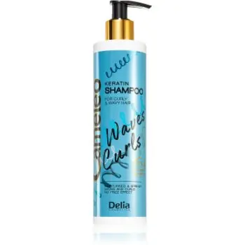 Delia Cosmetics Cameleo Fale Loki șampon pentru păr creț cu keratina