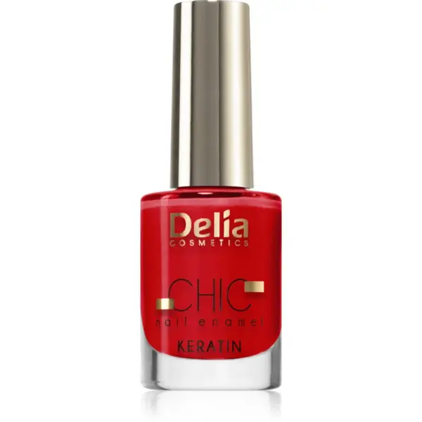 Delia Cosmetics Chic lac de unghii cu keratina culoare Radiant 08 11 ml