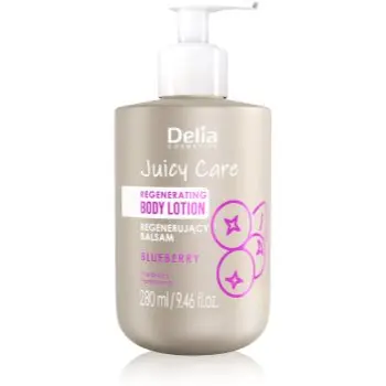 Delia Cosmetics Juicy Care Blueberry lapte de corp regenerator