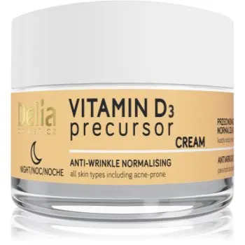Delia Cosmetics Vitamin D3 Precursor crema de noapte antirid