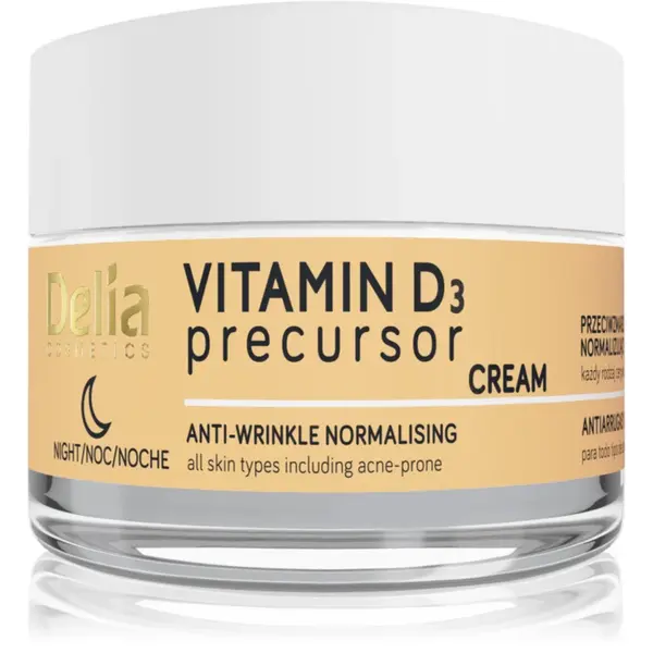 Delia Cosmetics Vitamin D3 Precursor crema de noapte antirid 50 ml