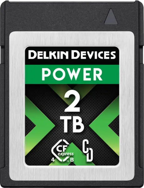 Delkin CFexpress Power R3530/W3210/SW1420 (4.0) 2TB, Card memorie CFExpress