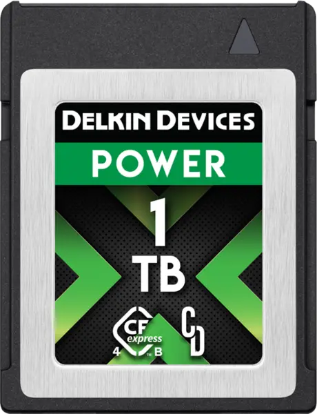 Delkin CFexpress Power R3560/W3220/SW1570 (4.0) 1TB, Card memorie CFExpress