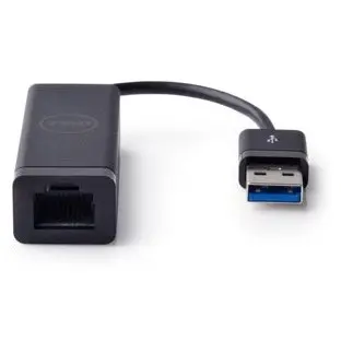 Dell Adaptor DELL 1x USB 3.0 Male - 1x RJ-45 Female