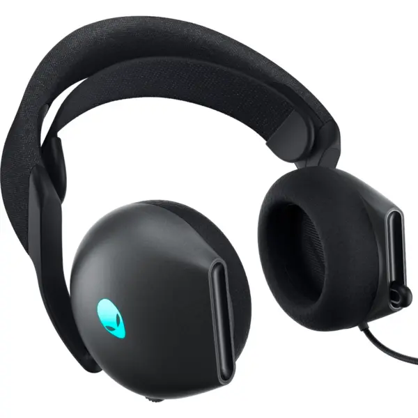 Dell Casti cu microfon Dell Alienware AW520H, USB/3.5mm jack, Negru