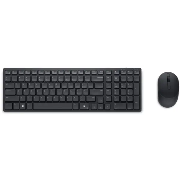 Dell Dell Silent Keyboard and Mouse - KM555 - Ukrainian (QWERTY)