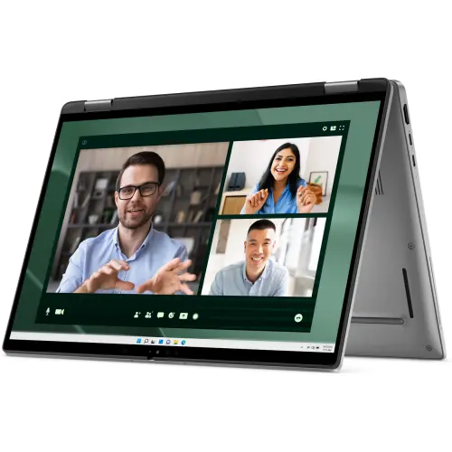 Dell Laptop 2-in-1 Dell Latitude 7450, Intel Core Ultra 7 165U, 14 inch Touch, RAM 16GB, SSD 1TB, Intel Graphics, Windows 11 Pro, Gri