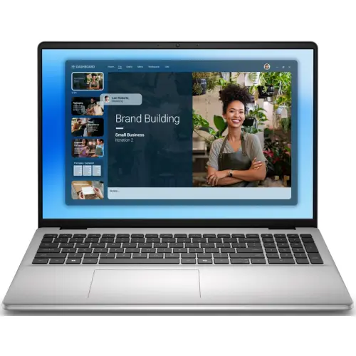 Dell Laptop Dell 16 DC16251, Intel Core 7 150U, 16 inch, RAM 16 GB, SSD 1 TB, NVIDIA GeForce MX570A, Windows 11 Pro, Argintiu
