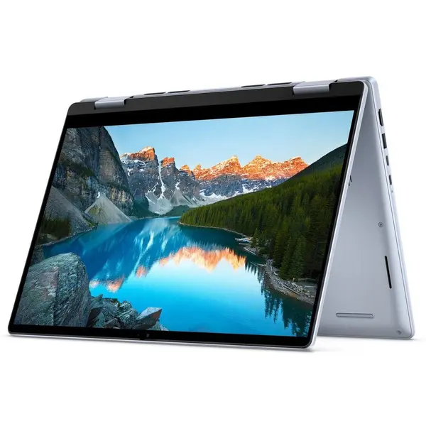 Dell Laptop DELL Inspiron 14 2 in 1 7440, Intel Core 7 150U, 14'', Ecran tactil, 16 GB RAM, 1 TB, Windows 11 Home, Tastatura iluminata, Albastru