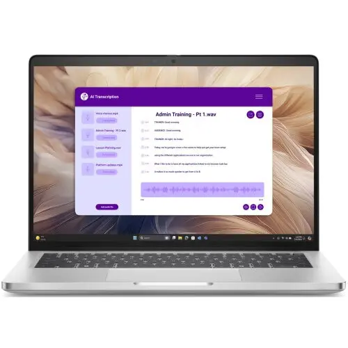 Dell Laptop Dell Pro 14 Plus PB14250, Intel Core Ultra 7 255U, 14 inch WUXGA, 16GB RAM, 512GB SSD, Windows 11 Pro, Argintiu (INT Keyboard)