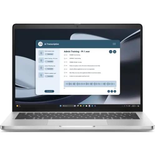 Dell Laptop Dell Pro 14 Plus PB14255, Procesor AMD Ryzen™ 5 220, 14 FHD+, RAM 16GB LPDDR5X, 512GB SSD, Placa video AMD Radeon™ 740M Graphics, Windows 11 Pro, Argintiu