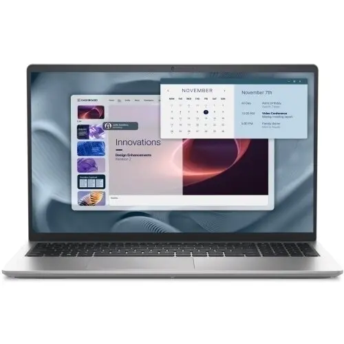 Dell Laptop Dell Pro 15 Essential PV15250, Intel Core i7-1355U, 15.6 inch, RAM 16GB, SSD 512GB, Intel UHD Graphics, Windows 11 Pro, Argintiu