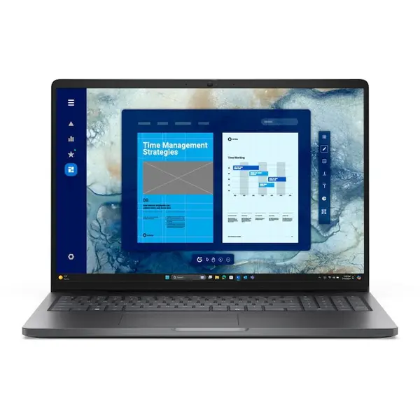 Dell Laptop Dell Pro 16 PC16250, Procesor Intel® Core™ 5 120U, Display 16 FHD+, RAM 16GB DDR5, 256GB SSD, Placa video Intel Graphics, Ubuntu, Gri