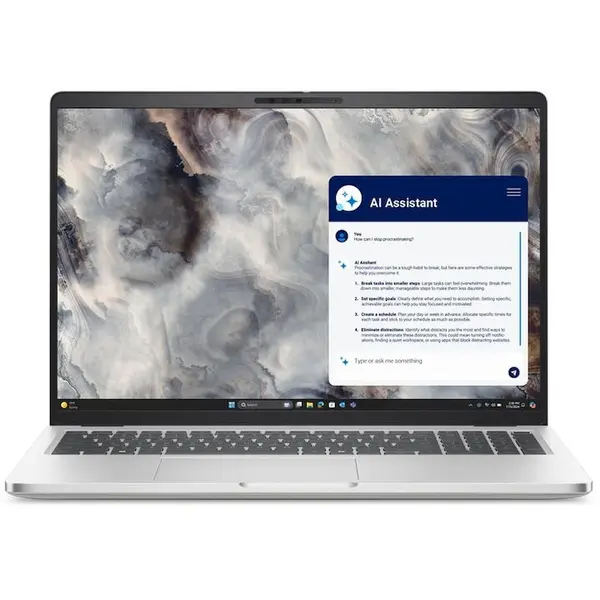 Dell Laptop Dell Pro 16 Plus, 16 inch 1920 x 1200, Intel Core Ultra 7 265U 12 C / 14 T, 2.1 GHz - 5.3 GHz, 12 MB cache, 15 W, 16 GB DDR5, 512 GB SSD, Intel Graphics, Windows 11 Pro (INT Keyboard)
