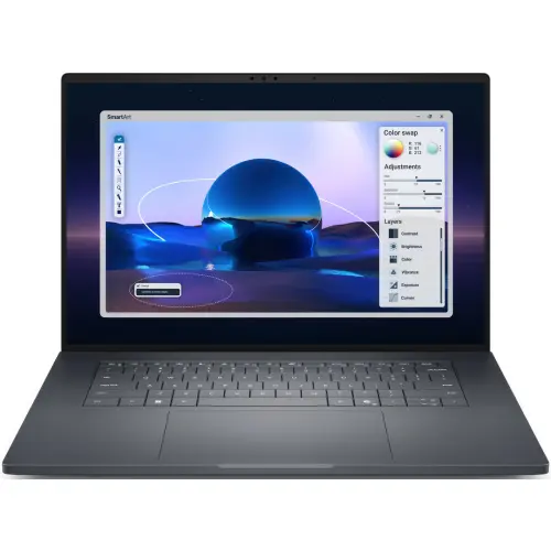Dell Laptop Dell Pro Max 16 Premium MA16250, Intel Core Ultra 9 285H, 16 inch, RAM 64GB, SSD 1TB, nVidia RTX PRO 2000 8GB, Windows 11 Pro, Negru
