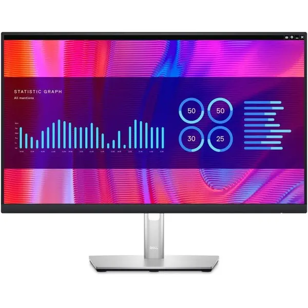 Dell Monitor LED Dell P2423DE, 23.8inch QHD, IPS, 5ms, Negru