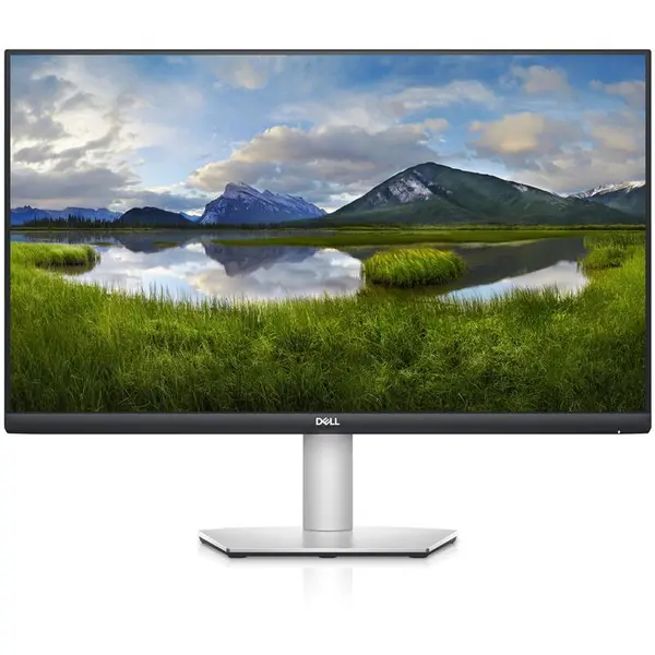 Dell Monitor USB-C LED IPS Dell 27'', 4K UHD, 60Hz, 4ms, AMD FreeSync, Pivot, USB Type-C, USB, HDMI, S2722QC, Gri