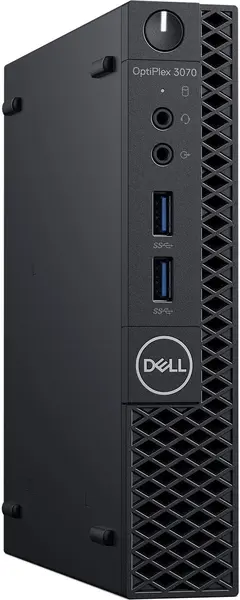 Dell, OPTIPLEX 3070, Intel Core i5-9500T, 2.20 GHz, HDD: 256 GB SSD, RAM: 8 GB, video: Intel HD Graphics 630 ; MICRO