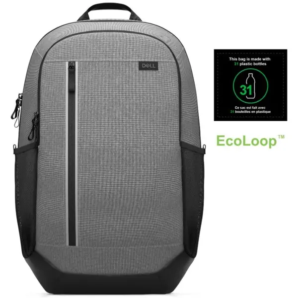 Dell Rucsac EcoLoop Plus, 16, CP5625G, material sintetic, reciclat, 27 L, Gri