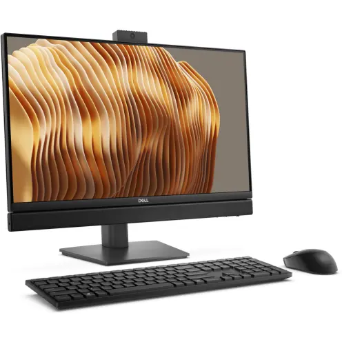 Dell Sistem desktop All In One Dell Pro 24 QC24250, procesor Intel Core Ultra 5 235, 23.8 inch, RAM 16GB, SSD 512GB, Intel Graphics, Windows 11 Pro, Gri inchi