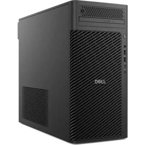 Dell Sistem desktop Dell Pro Max Tower T2 FCT2250, procesor Intel Core Ultra 9 285K (3.2 GHz pana la 5.7 GHz), 64GB DDR5, 1TB SSD, NVIDIA RTX PRO 2000 Blackwell 16GB, Windows 11 Pro, Negru