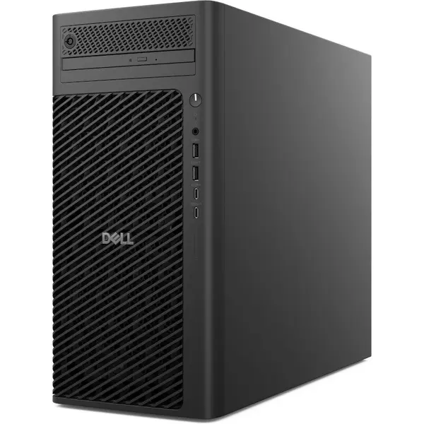 Dell Sistem desktop DELL Pro Max Tower T2, Procesor Intel® Core™ Ultra 7 265 2.4GHz Arrow Lake, 16GB RAM, 512GB SSD, Intel Graphics, Windows 11 Pro, Negru