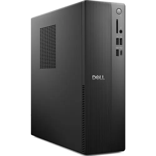 Dell Sistem desktop Dell Pro Slim Essential QVS1260, procesor Intel Core i5-14500, RAM 16GB, SSD 512GB, Intel UHD Graphics 770, Ubuntu, Negru