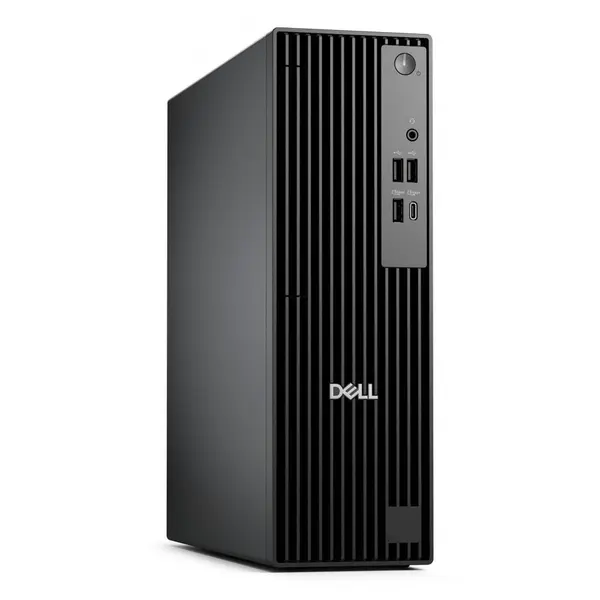 Dell Sistem desktop Dell Pro Slim QCS1250, procesor Intel Core i7-14700, 8GB RAM, 512GB SSD, Intel® UHD Graphics 770, Windows 11 Pro, Negru