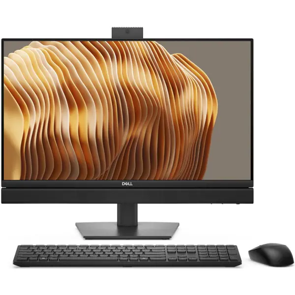 Dell Sistem PC All-In-One, DELL Pro 24 QC24251, 23.8 inch, Full HD IPS, Procesor Intel® Core™ i5-14500T 1.7GHz Raptor Lake Refresh, 16GB RAM, 512GB SSD, Intel UHD 770, Camera Web, Windows 11 Pro, Negru