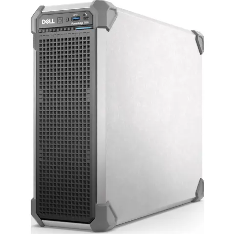 Dell Sistem server Dell PowerEdge T160, Intel Xeon 6325P, RAM 32GB, SSD 2 x 480GB, PERC H355, PSU 300 W, No OS