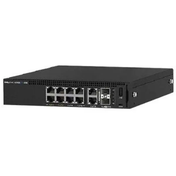 Dell Switch Dell EMC N1108EP-ON, 8 porturi, cu management, Negru