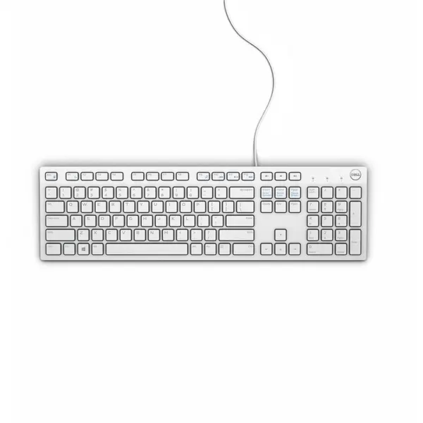 Dell Tastatura DELL, KB216, cu fir, alba