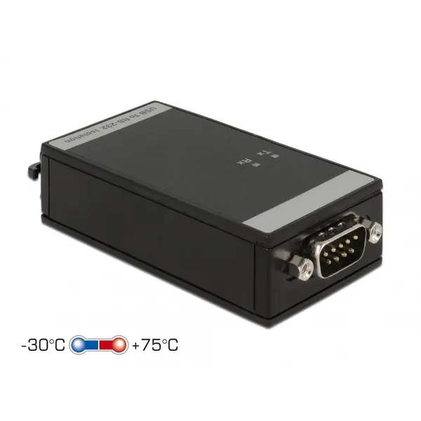 Delock Adaptor USB la Serial RS-232 FTDI 5kV Isolation, Delock 62502