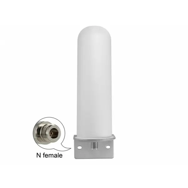 Delock Antena LTE (Lora) N jack 4 - 6 dBi 22 cm omnidirectionala fixa exterior, Delock 12571