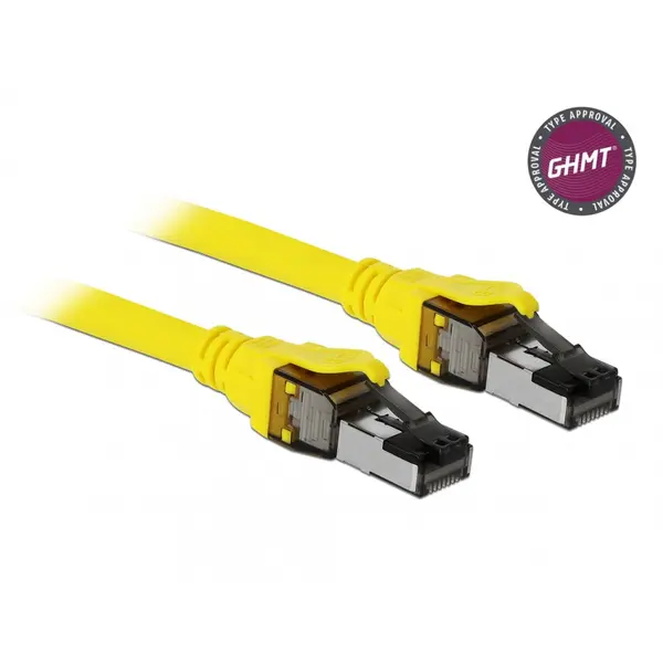 Delock Cablu de retea RJ45 Cat.8.1 S/FTP 5m (GHMT certificat), Delock 86585