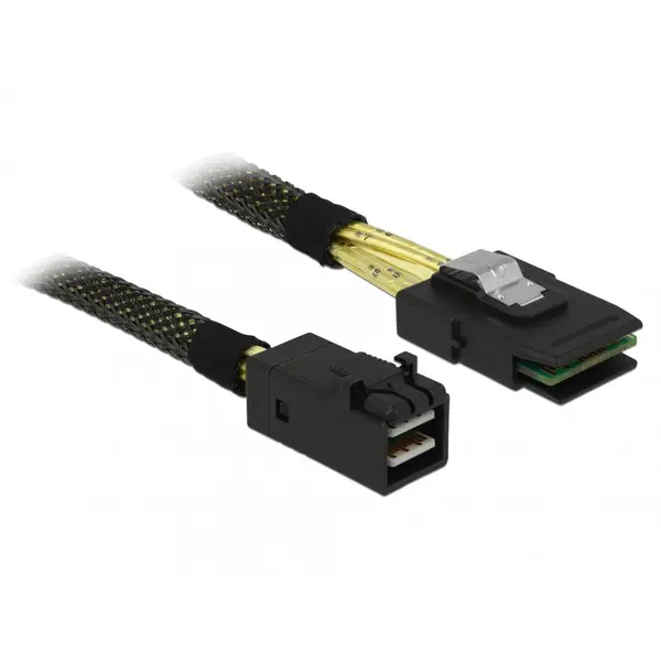 Delock Cablu Mini SAS HD SFF-8643 la Mini SAS SFF-8087 50cm, Delock 83388