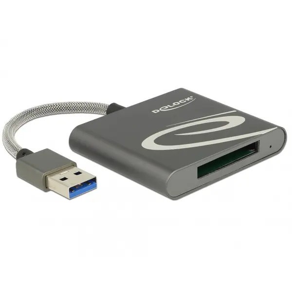 Delock Cititor de carduri USB 3.0 pentru carduri memorie XQD 2.0, Delock 91583