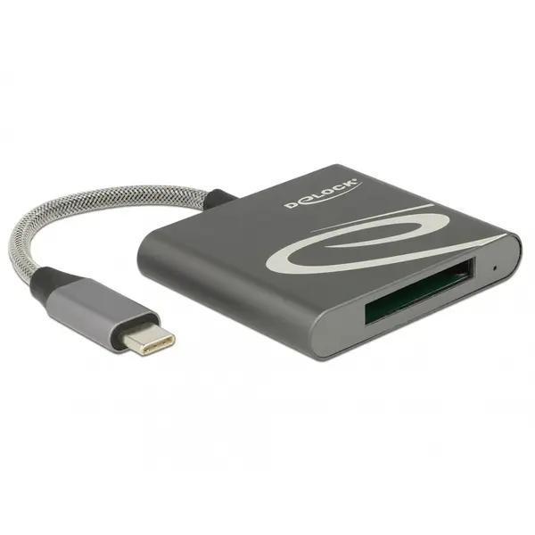 Delock Cititor de carduri USB 3.1-C pentru carduri memorie XQD 2.0, Delock 91746
